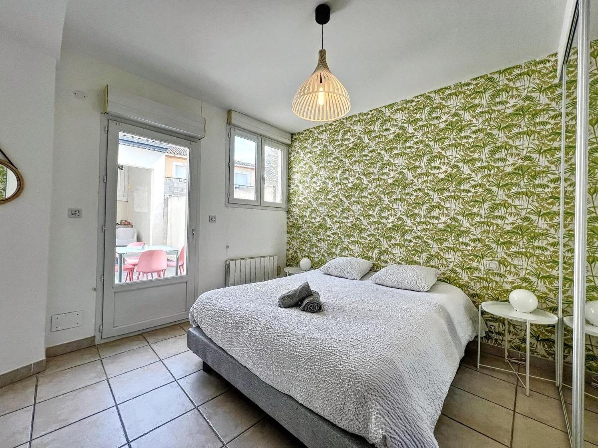 Appart T3 Le Patio - Avec Terrasse Boujan-sur-Libron Exterior photo